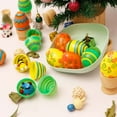 thumbnail image 4 of GFHFHITJ 12 Pcs Easter Eggs, Large Fillable Plastic Easter Eggs, Empty Colorful Bright Eggshells for Easter Hunting, Filling Treats, Party Favors, Basket Stuffers, 4 of 6