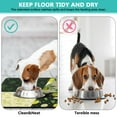 thumbnail image 4 of Pet Food Mat Absorbent Water Non-Skid Cat Food Mat Cute Lemon Fruit Dog Feeding Mat Dog Water Bowl Mat for Messy Drinker, 4 of 7