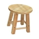 thumbnail image 5 of Taburete de madera Taburete de madera Taburete de escalera Asiento estable Silla Taburete pequeño de madera Tocador altura 25 cm, 5 of 9