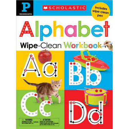 Wipe-Clean Workbook: Pre-K Alphabet (Scholastic Early (Best Pre K Workbooks)