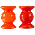 thumbnail image 2 of Neater Pets Rolly Cannoli 2 Pack Orange & Clear - 1 Bumpy & 1 Solid, 2 of 3