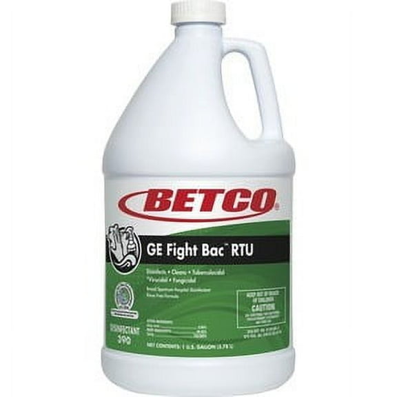 Betco GE Fight- Bac RTU Disinfectant, 128 Oz, Case of 4