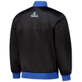 thumbnail image 3 of Men's Mitchell & Ness Black Minnesota Timberwolves Hardwood Classics Team OG 3.0 Lightweight Satin Full-Snap Jacket, 3 of 3
