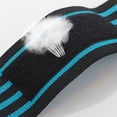 thumbnail image 3 of Qarigey Boodun Sport Bandage Muñequera ajustable Muñequera Wrap Vendaje Gimnasio Correa elástica Tenis Muñeca Soporte de seguridad Ropa, zapatos y accesorios Miscelánea azul Qarigey PS14022-04, 3 of 6