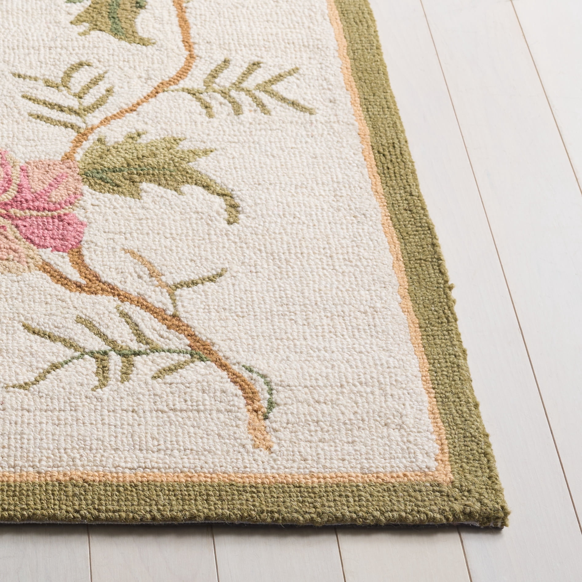 Safavieh Chelsea Beryl Bordered Wool Area Rug, Ivory, 2'9" x 4'9"