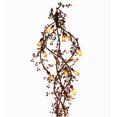 thumbnail image 6 of Meyda Tiffany 111637 Vinca Vine 30 Light 54" Wide Wrought Iron Waterfall Chandelier - Rust, 6 of 7