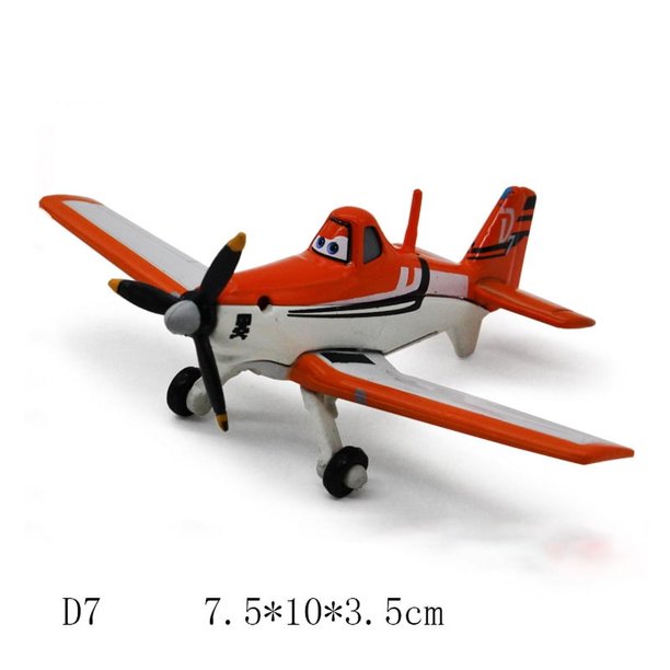 Aviones de Disney Pixar Dust Crophopper Skipper Dottie Ehsani Carretilla elevadora de metal fundido a presión modelo de avión de juguete para niños regalo de cumpleaños