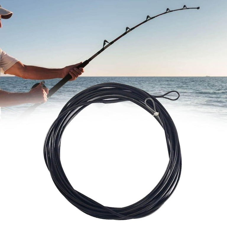 Fly Fishing Line with Welded Loop Weight Forward Floating , Black