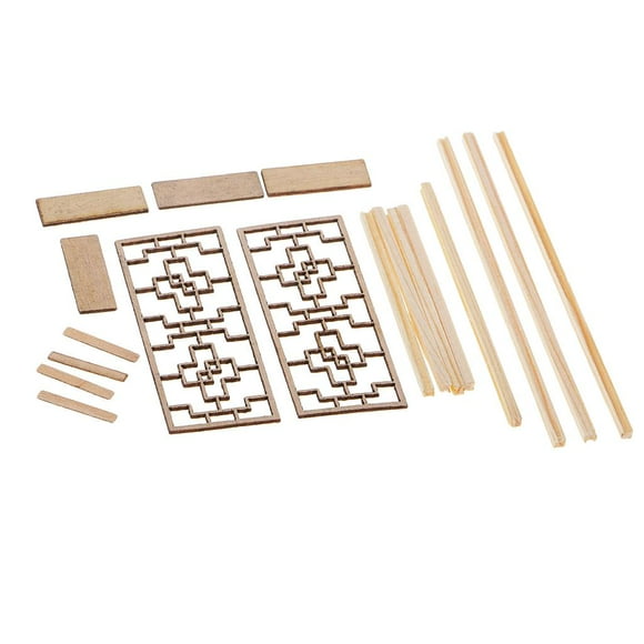 Modelo de Puerta de para Construir Puzzle Álbumes de fotografía BLESIY Kit de construcción de bricolaje