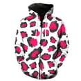 thumbnail image 1 of Sudadera con capucha y cremallera con textura de piel de animal para hombre y adolescente, con estampado 3D de hip hop, unisex, divertida, de manga larga, estilo Harajuku, para primavera y otoño, 1 of 6