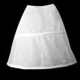 thumbnail image 2 of Enaguas De 2 Aros Para Niños, Enaguas De Crinolina Nupcial Para Niñas, Color Blanco SM SunniMix Enaguas, 2 of 8