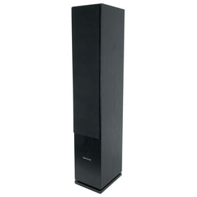 (1) Rockville RockTower 68B Black Home Audio Tower Speakers Passive 8 Ohm