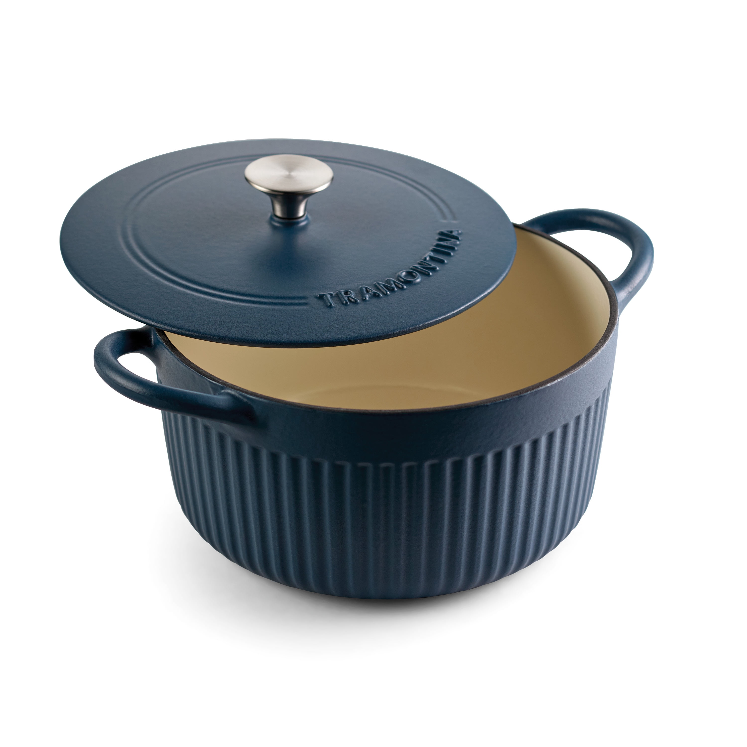 Tramontina Mesa 5.5 Qt Enameled Cast Iron Dutch Oven Blue