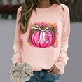 thumbnail image 1 of Sweat à Capuche Mode pour Femmes 2023 Manches Longues Col Rond Imprimé Chandail en Molleton Blouse 50 % de Réduction Costumes Halloween/noël, 1 of 4