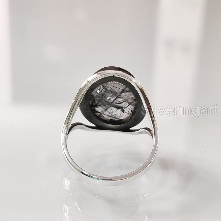 Women's Designer Black Rings