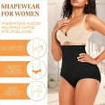 thumbnail image 4 of Tummy Control Shapewear Panties For Women Seamless High Waist Shaping Body Shaper Girdle Underwear, 4 of 6
