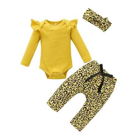 

Kids Outfits for Boys and Girls Autumn Halloween Casual Round Neck 3Pcs Romper Long Sleeve Fashion Soft Boys and Girls Outfit Sets