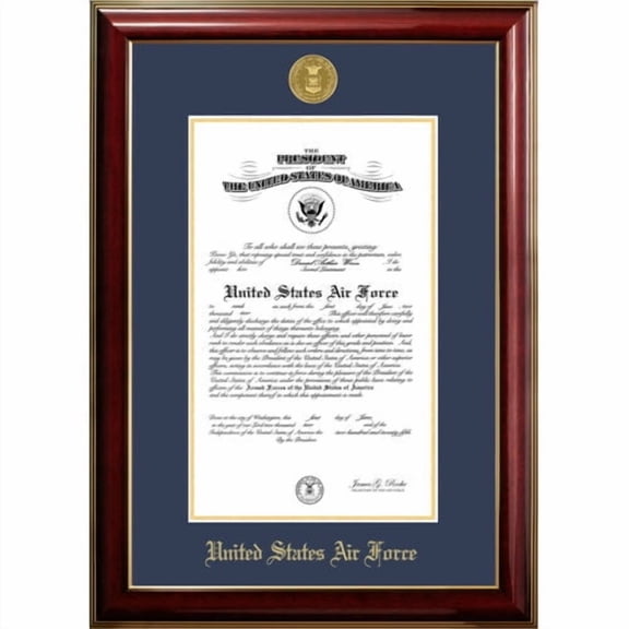 Patriot Frames Air Force Certificate Classic Picture Frame
