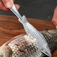 thumbnail image 3 of Shoreew Fish Scaler Stainless Steel Fish Descaler Easy-to-Clean Fish Scales Scraping Tool Fish Scraper Cleaner for Scaling Cleaning, 3 of 6