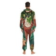 thumbnail image 7 of IAUYY Unisex Adult Onesie Pajamas Ultra-Soft Crystal-Soft Fabric, Halloween Adult Onesie Pajamas Adults,With a Zipper Plus Size Onesie Pajamas, Red Hot Chocolate, 7 of 7