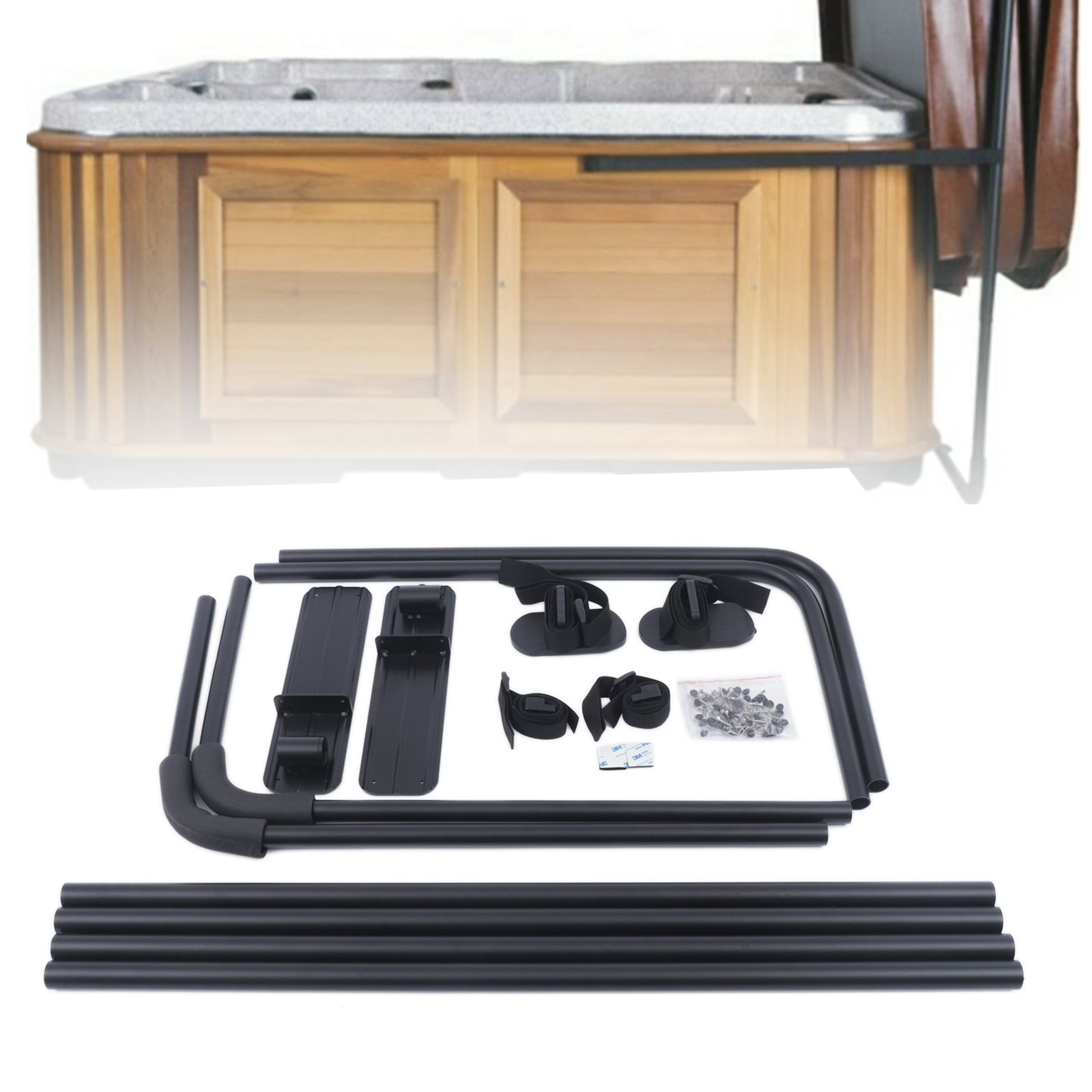 Loyalheartdy Spa Cover Lifts Pivot Top Mount Spa & Hot Tub Cover Lift