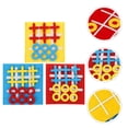 thumbnail image 3 of 12pcs Ticktacktoe Board Game Toy Party Favors Game Activity Toys Felt Mini Board Toy, 3 of 8