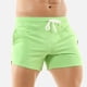 thumbnail image 1 of pstuiky Pantalones cortos para hombre, Pantalones cortos deportivos de algodón con cintura media elástica y cordones para hombre Pantalones cortos cargo, 1 of 4