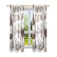 thumbnail image 7 of Yayeee Window Curtains Set of 2 for Living Room Light Filtering 63"x52", Wine Tasting Clipart, 7 of 7