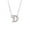 D, variant on Qocolhg Valentine's Day Gift for Girlfriend Wife, Plated DIY Your Name My Last Name 26 English Words And Daughter Necklace, Mother's Day Gift for Mother, Birthday Present for Daughter