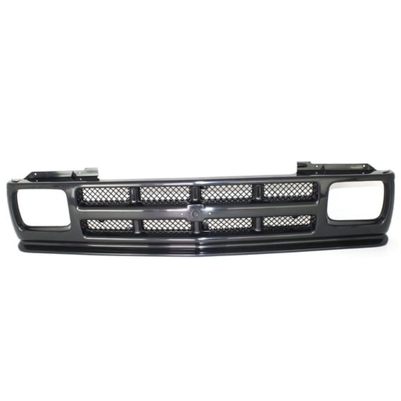 For 91-94 Blazer, 91-93 Chevy S10 Pickup Truck Front Grill Grille Assembly Black