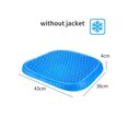 thumbnail image 3 of Cojín Lumbar de Gel Frio Viscoelástica Ergonómico, Cojín Seat Cushion para Descanso de Coxis Suave, Cojín de Asiento, 3 of 5