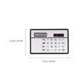 thumbnail image 2 of 1 Jeu de Mini-Calculatrices Ultra-Minces Calculatrice Outil de Calcul Portable, 2 of 6