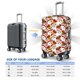 thumbnail image 4 of Balery Santa Claus bells Snowman Funda de equipaje, fundas para maletas, elástica, lavable, protector de maletas, compatible con maletas de 18 a 32 pulgadas-X-Large, 4 of 7