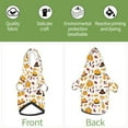 thumbnail image 6 of Honeii Thanksgiving Print Small Dog Hoodies Pet Hooded Sweatshirts Fall Winter Puppy Cat Sweaters Warm Clothes for Small Dogs Outfits Costume-XX-Large, 6 of 7