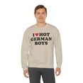 thumbnail image 6 of German Germany Wife Girlfriend Husband Sweatshirt Gift Crew Neck Shirt Long, 6 of 7