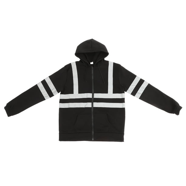 Sabía de vellón de alta visibilidad para hombres Swintershirt Reflective Swinter Workshor Work (XL)