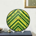 thumbnail image 5 of Dreamtimes Geometric Stripes Pattern Wall Clock Silent Non Ticking 12 Inch Round Easy to Read for Home Office School Clock, 5 of 7