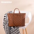 thumbnail image 3 of Bolso Tote Montana West Acolchado en Cuero Vegano para Mujeres, 3 of 6