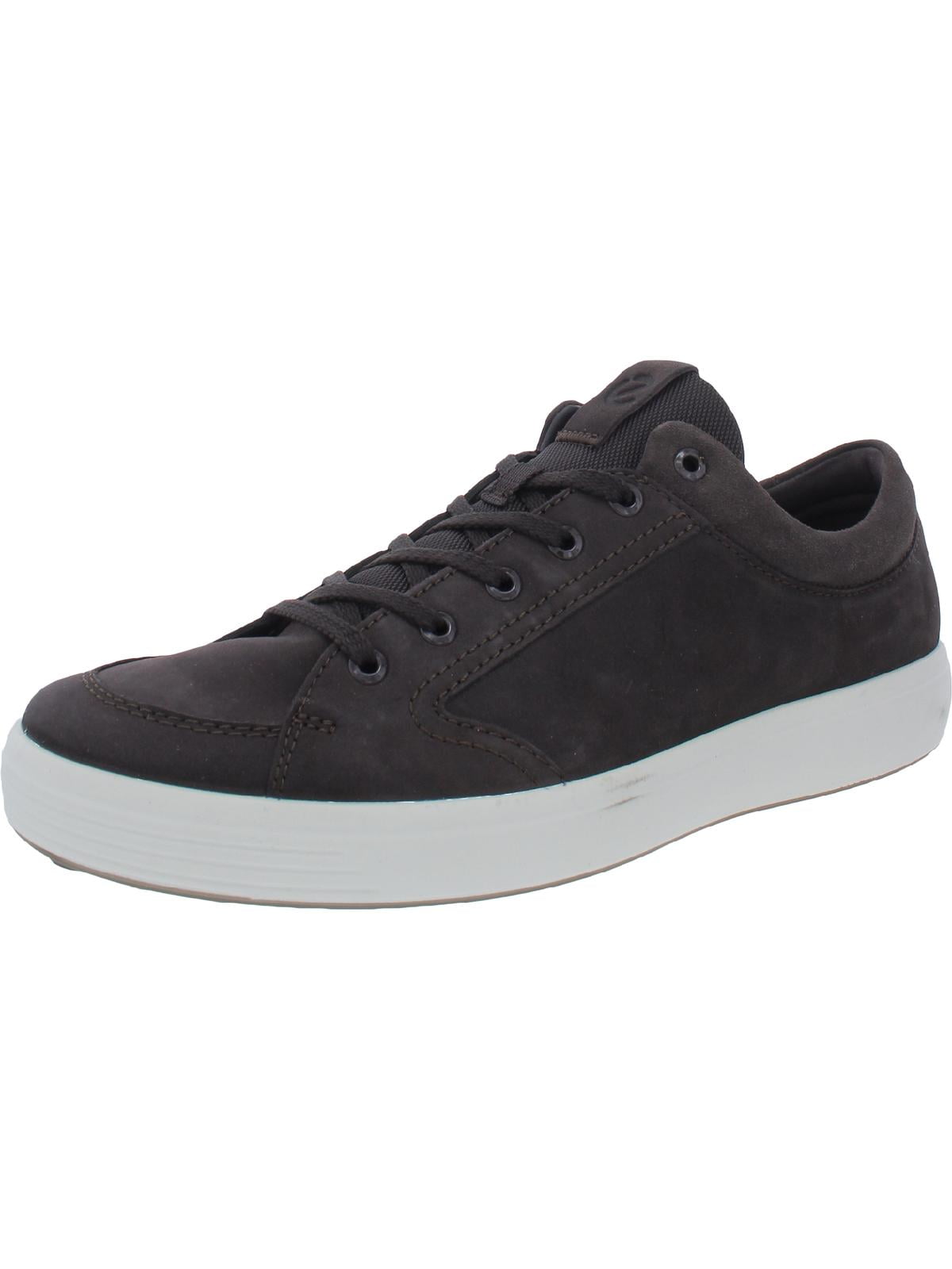 ECCO Men's Leather Gray Lace-Up Sneakers (Size 43, Nigeria Ubuy