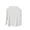 White, variant on Ruyang Cute Shirts for Girls Ruffle Tops Baby Plain Long Sleeve Thermal Tshirts Soft Cotton Fall Winter Pullover Tee