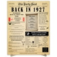 thumbnail image 1 of 97th Birthday Party Decor Poster 97 Years Ago Back In 1927, 1 of 5