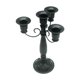 thumbnail image 1 of Candelabro de vela, candelabro de hierro para Hotel, 23,5 cm de altura, decoración decorativa funcional, candelabro elegante, candelabro de Metal Negro, 1 of 8