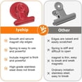 thumbnail image 4 of 12 pack Fridge Magnets Refrigerator Magnets Magnetic Clips Heavy Duty Detailed List Display Paper Fasteners on Home& Office& Teaching, 4 of 5