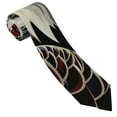 thumbnail image 3 of Fotbe Retro American Eagle A Corbata Clásica para Hombre con Estampado – Corbata de Seda Jacquard Tejida, para Negocios, Bodas y Eventos Formales, 3 of 7