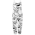 thumbnail image 1 of MIASHUI Barboteuse Tendance pour Filles Combinaison pour Activités Extérieures Décontractées Quotidiennes Imprimé Halloween Design Confortable pour Enfants 1-6 Ans, 1 of 4