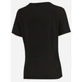 thumbnail image 5 of Women's Lightweight and Soft T-Shirt Curved Hem Crew Neck Smooth Trendy Sleep Lounge Pajama Tops, 5 of 5