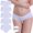 White, variant on Tejiojio Maternity/Labor/Nursing Clothing Clearance Women's Low Waist Seamless V-Shaped Solid Color Briefs Maternity Panties