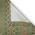 thumbnail image 6 of Ambesonne Earth Tones Valance & Curtain, Retro Folk Accents, 55"x30", Multicolor, 6 of 6