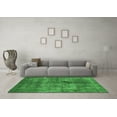 thumbnail image 3 of Ahgly Company Indoor Rectangle Oriental Emerald Green Industrial Area Rugs, 4' x 6', 3 of 4