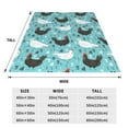 thumbnail image 3 of Vsdgher Lovely Roosters Ultra-Soft Micro flannel Blanket Throw Blankets for Couch Sofa, Bed (4 sizes)-40"x30", 3 of 7